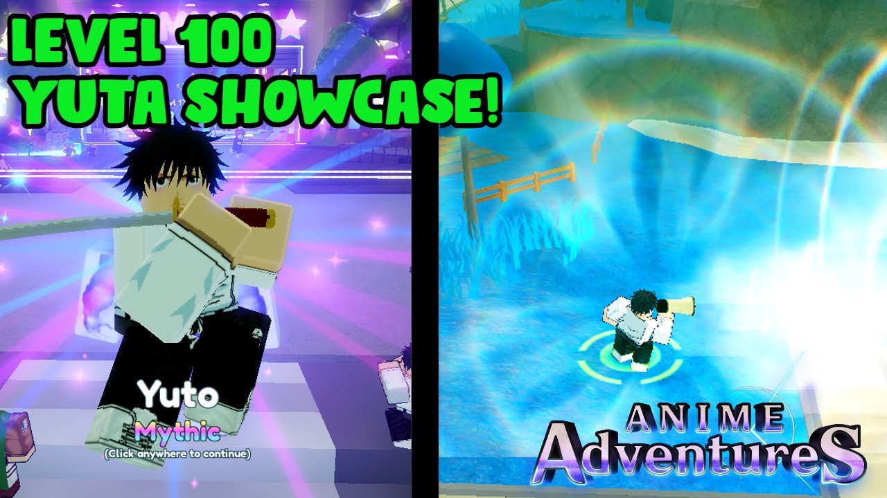 NEW LIMITED YUTO SHOWCASE IN ANIME ADVENTURES IS HE OP  YouTube