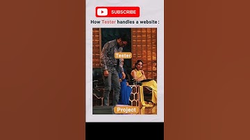 How Tester handles a website #coding #shorts