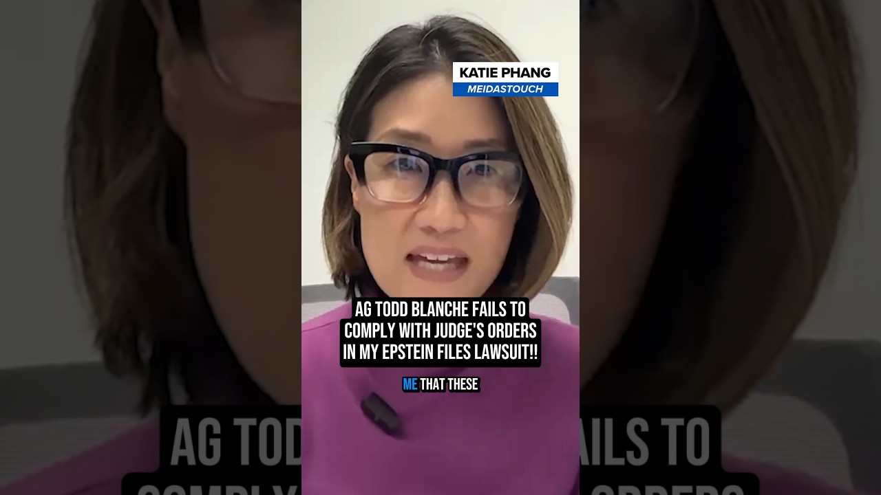 AG BLANCHE FAILS To COMPLY With JUDGE'S ORDERS In MY EPSTEIN FILES LAWSUIT!!