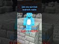 Join my realm #minecraft #bedrock #realms #pvp #fun #edit #join #eggchan #friends