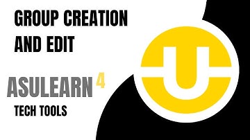 Group creation and edit