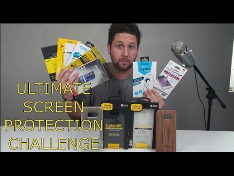 Galaxy S8/S8+ - Which Is The Best Screen Protector [Tempered and Liquid Glass]