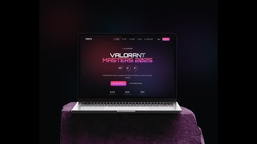 Arena.gg – Valorant Masters 2025 | UX/UI Concept Animation