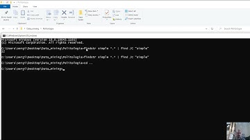 Count string occurrences in multiple files and folders