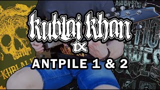 Kublai Khan Tx  Antpile 1 U0026 2 bass  Guitar Cover