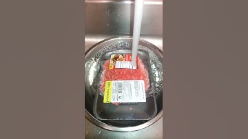 How to Properly Thaw Frozen Ground Beef