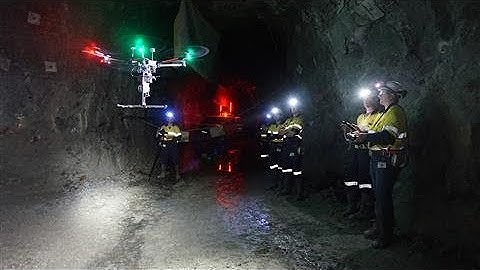 Self-Directed Drones Delve Deep Into Mines