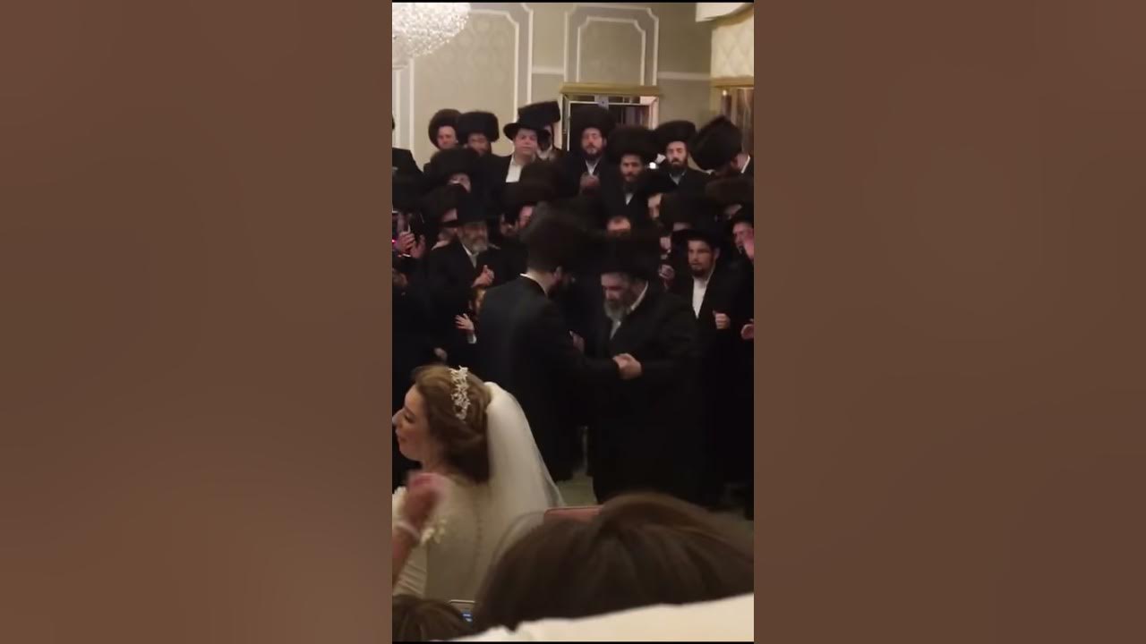 Stuchiner Rebbe Dancing Mitzvah Tantz @ Wedding
