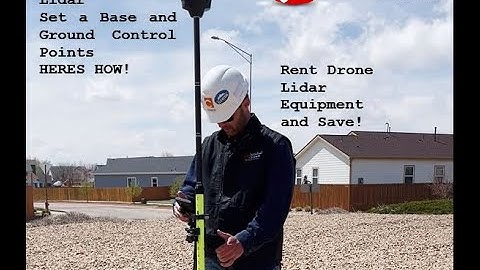 Drone Lidar Work Flow Setting Up Emlid Base and Rover with Ground Control Points RESEPI XT32