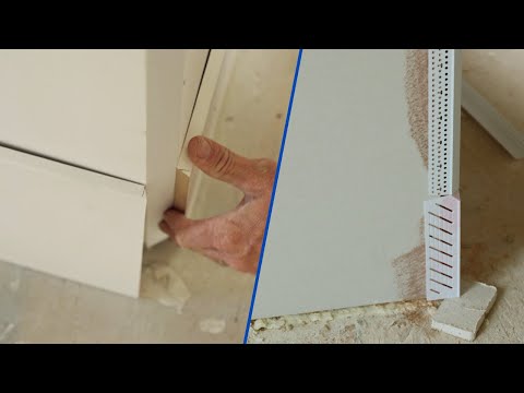 2 Ways to Finish Chamfer Bead at Baseboards