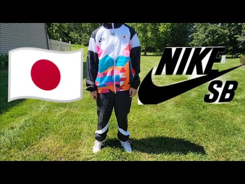 SB X PARRA JAPAN FEDERATION TRACKSUIT / WHITE CT6058-010 - YouTube