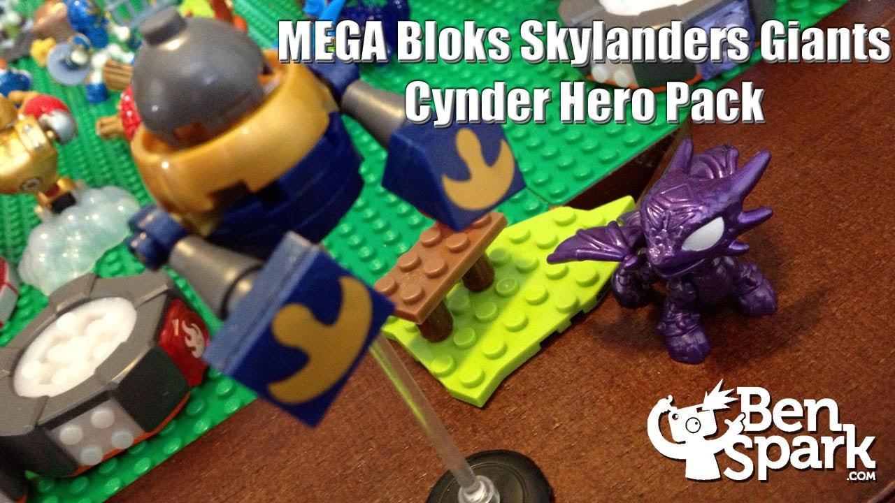 MEGA Bloks Skylanders Giants Hero Pack: Metallic Purple Cynder