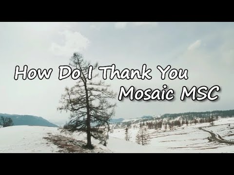 Mosaic MSC   How Do I Thank You Lyrics