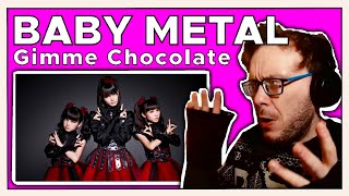 WEEB METAL?! Baby Metal - Gimme Chocolate | REACTION