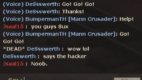 Hacker says we suck [TF2]