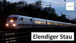 Elendiger Stau  |  Abends in Goldbach  |  Alex E