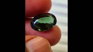 💚 Natural Green Tourmaline Gemstone | Beautiful Oval Faceted Cut | Collector & Jewelry Gem