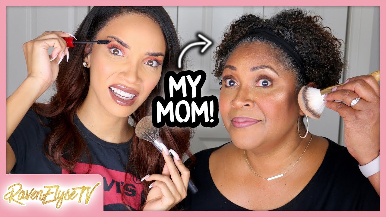 MOM VS. ME MAKEUP ROUTINE
