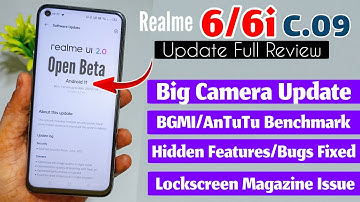Realme 6/6i Realme UI 2.0 Open Beta C.09 Update Full Review | Realme 6 Update | Realme 6i Update