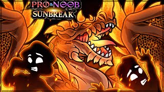 NUCLEAR POISON - Pro and Noob VS Monster Hunter Rise Sunbreak! (Title Update 2)