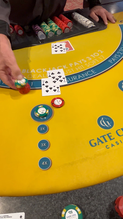 7s Bring The Action On Blackjack #casino #gambling #blackjack