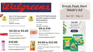 New Month - Walgreens Ad Preview 4\/28 - 5\/1