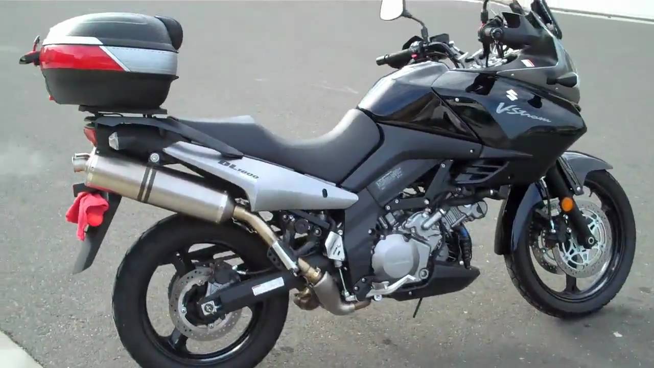 2008 Suzuki VStrom (DL1000) with Akrapovic exhaust