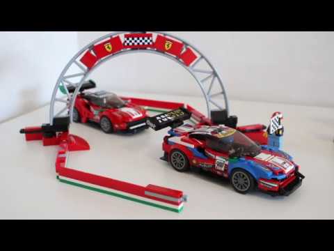 Lego Speed Champions Ferrari Ultimate Garage 75889. Unboxing, speedbuilding and showroom.
