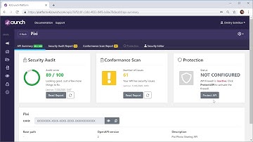 42Crunch API Security Platform: Configuring API Firewall Protection