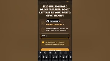 $220 Million Hard Drive Disaster: Don’t Let This Be You | Part 3 of 6 | MemeFi | Memefi | #shorts