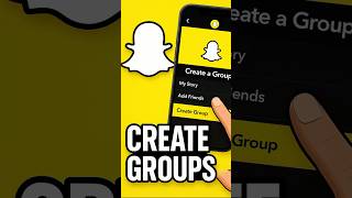 How to create Snapchat Group | Snap Score Trick #snapchat #friends #snapscore #groups #snap #fyp
