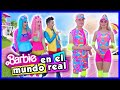 Barbie en el mundo real  show piedra papel o tijera  conocimos a barbie barbie vida real pelcula