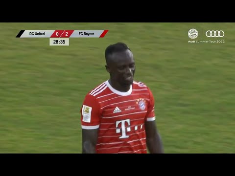 Sadio Mané vs DC United Debut Bayern Munich