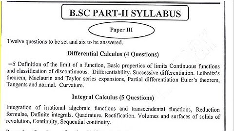 Lnmu Bsc maths honours syllabus part 2nd || #lnmu Bsc maths honours part 2nd Books list.