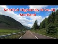 Scottish Highlands Drive.4k.Scotland.