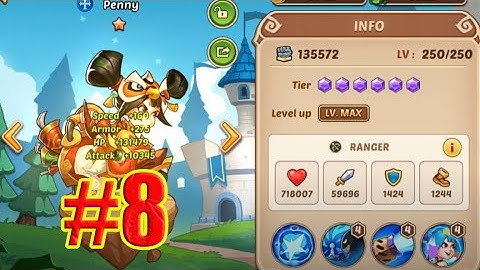 Idle Heroes Mod Vip 13 - JULY 2021 #8 | Penny 10 Star | Kim Cuong Game