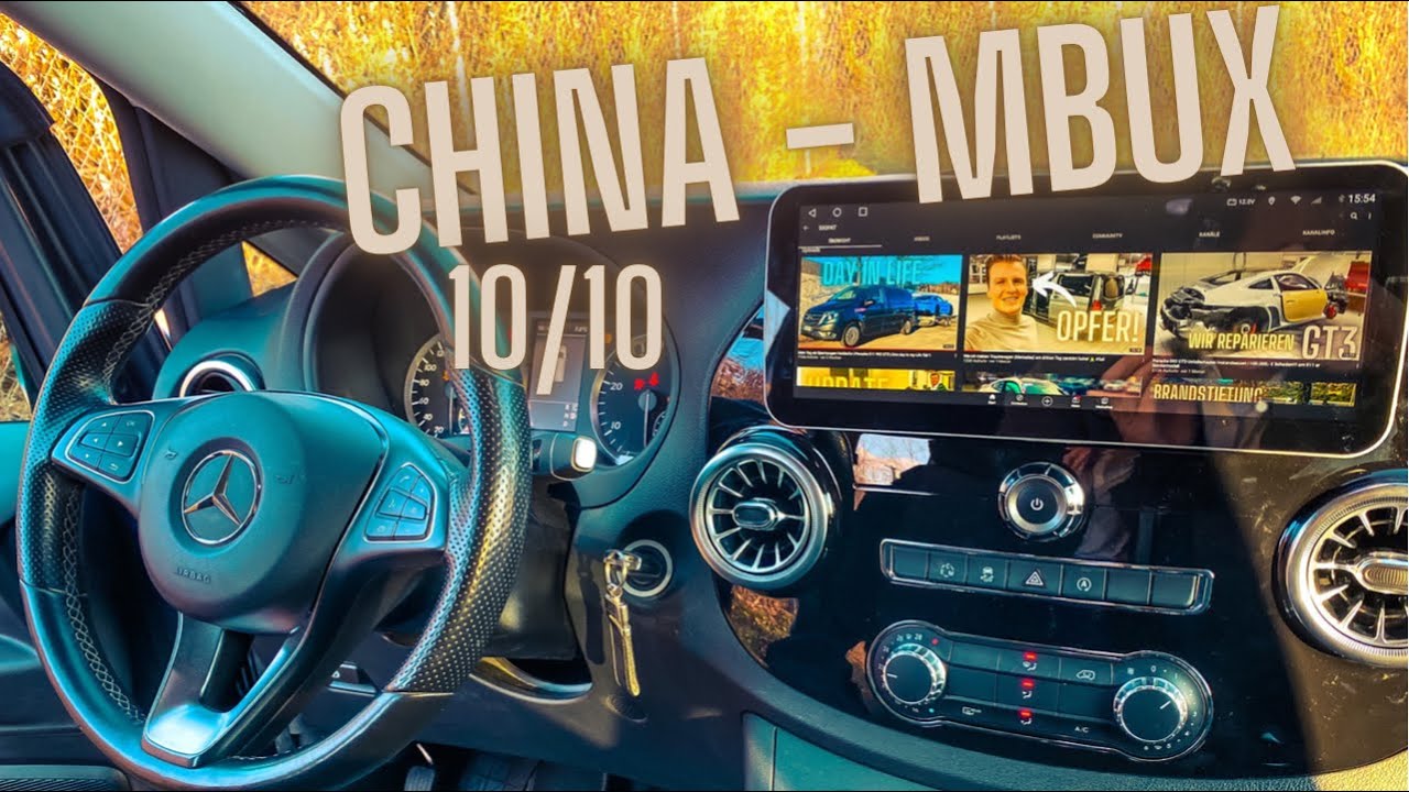 Mercedes Vito ANDROID Radio mit Apple Carplay nachrüsten