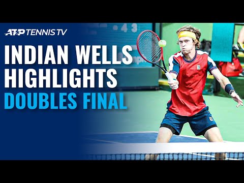 Peers and Polasek Face Rublev and Karatsev | 2021 Indian Wells Doubles Final Highlights