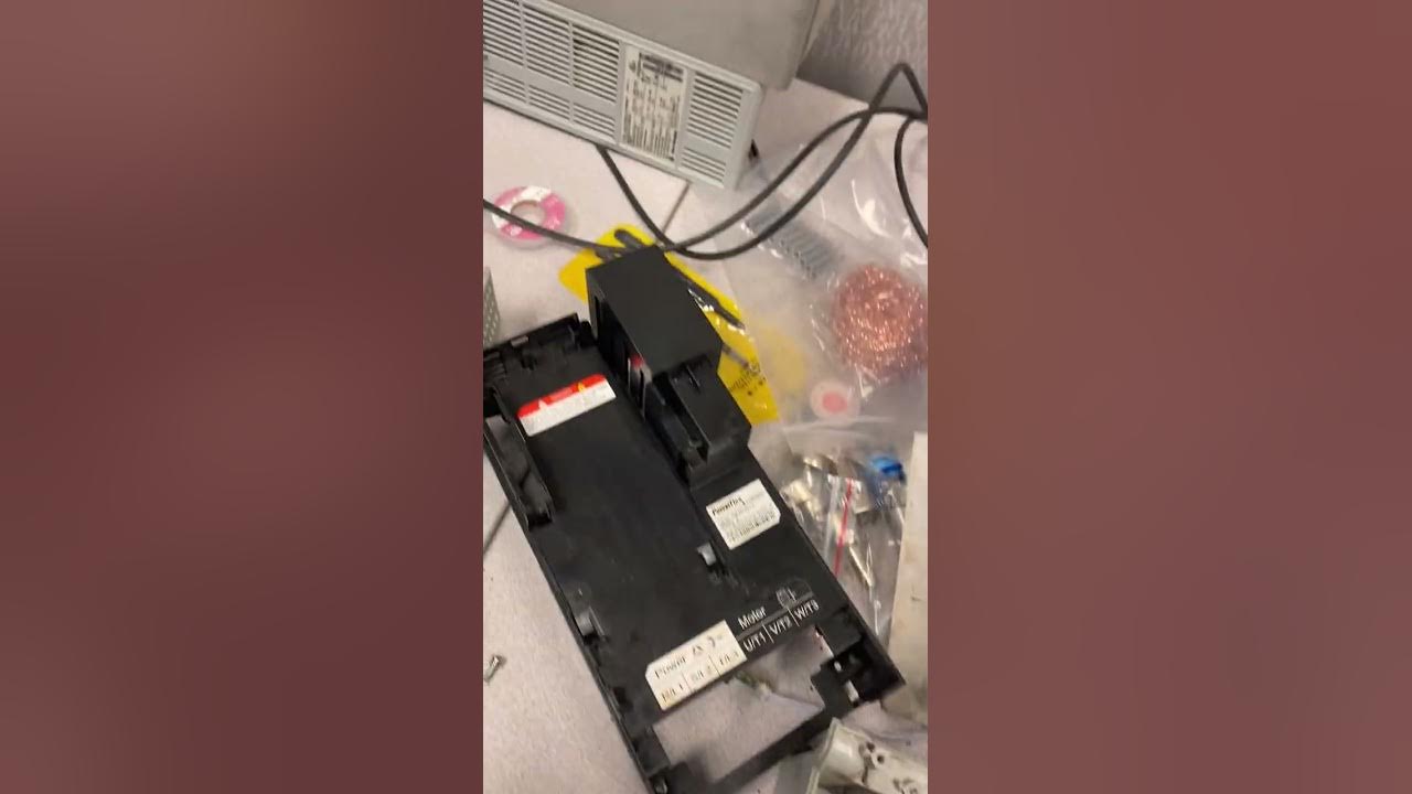 How to fix and repair vfd powerflex 40 youtube