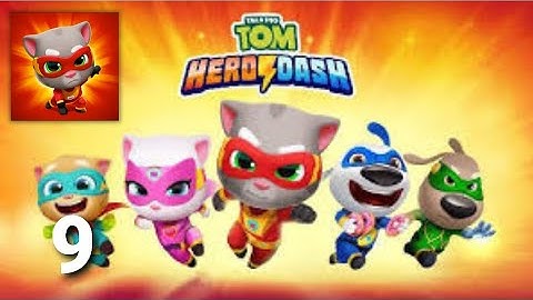 Talking Tom Hero Dash - Gameplay Walkthrough Part 9 (ios Android)