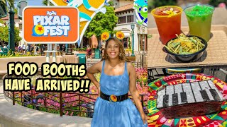 NEW Food Booths at Pixar Fest!!