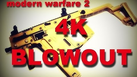 Modern Warfare 2: Vector FFA Blowout in 4K 60fps