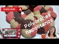 polvorones napolitanos mini con tres ingredientes