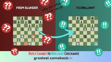 Never Resign – My Most Unexpected Chess Victory | I Lost My Queen… And Still Won With a Sacrifice! |
