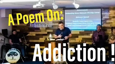 A poem on addiction written by Steven Rowan