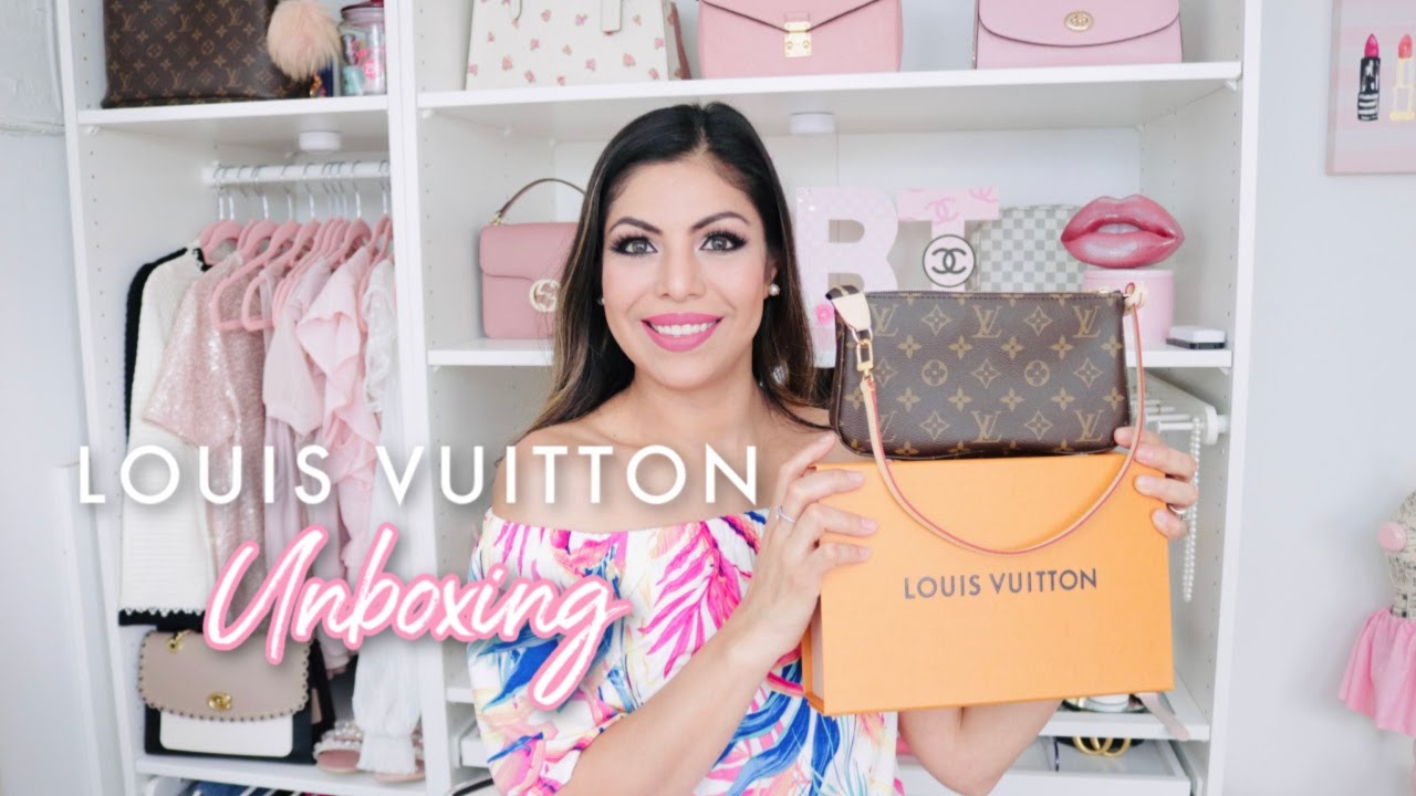 Unboxing the Louis Vuitton Pochette Accessoires 🤍 It was the last one, Louis  Vuitton Pochette
