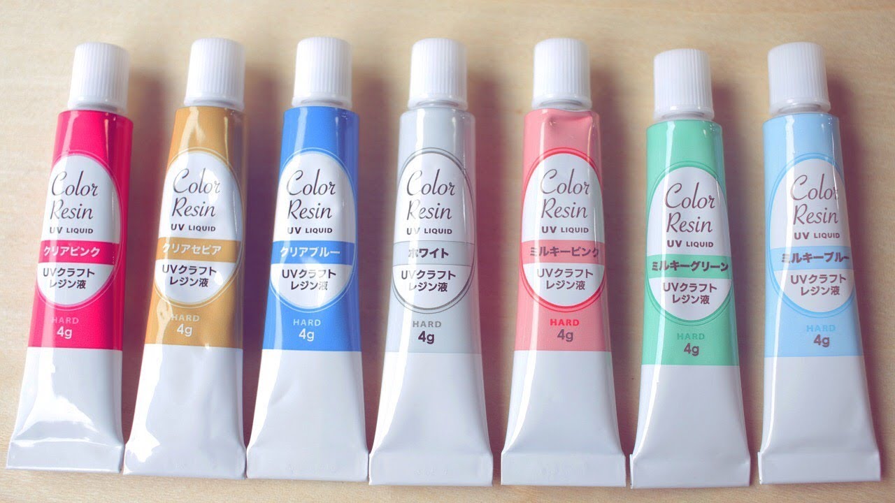 DAISO Colored UV Resin Test & Review