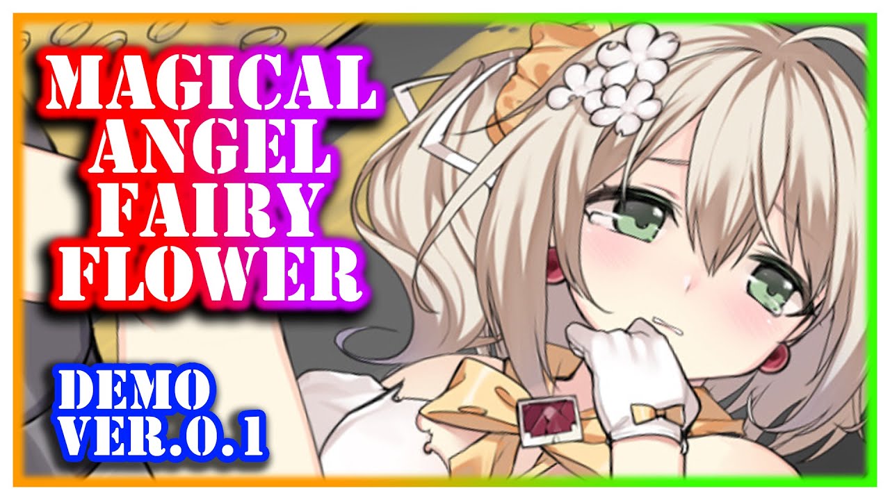 Magical angel fairy flower