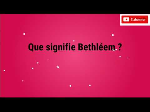 Vidéo: Quelle est la signification de l'étoile de Bethléem ?