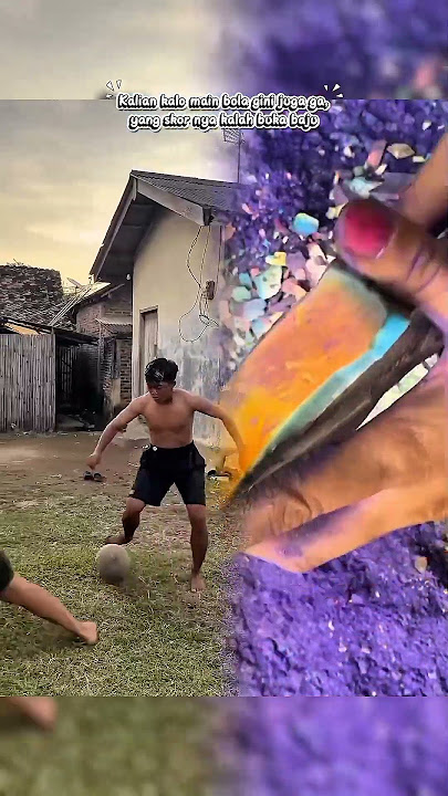 Kalian kalo main bola gini juga ga,yang skor nya kalah buka baju | Sc Omped Visual